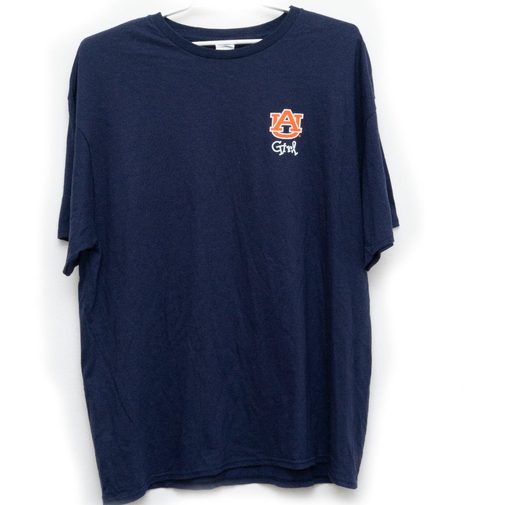 AU Auburn Girl T Shirt XXL Short Sleeve
